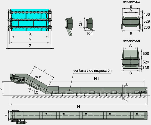 Transportadores de paso