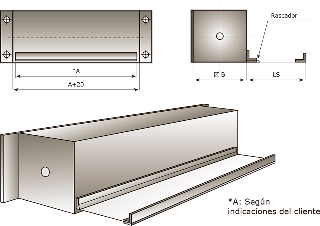 Enrolladores con caja